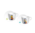 Window Collection Cappuccino Set: Roma & Venezia - Cappuccino Cup Set