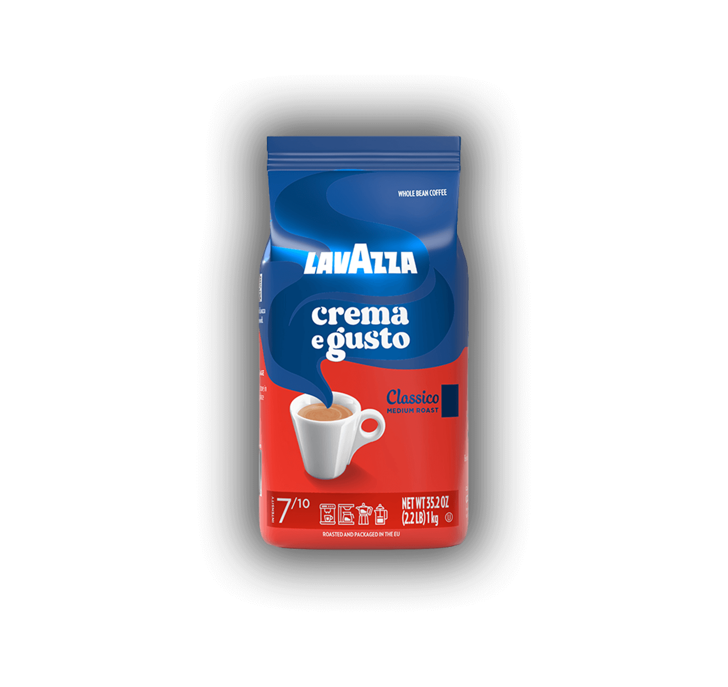 Crema e Gusto Whole Bean - Rich Coffee Bean Blend