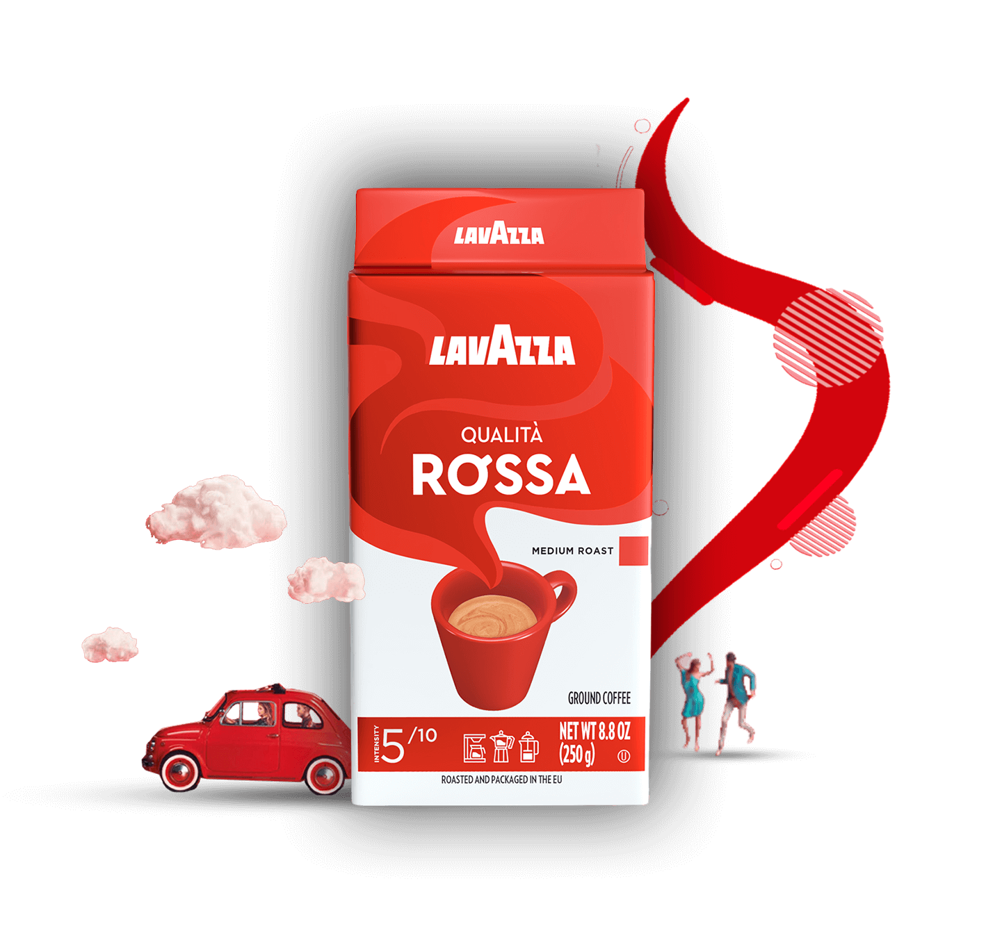 Qualità Rossa Ground Coffee - Italian Ground Coffee