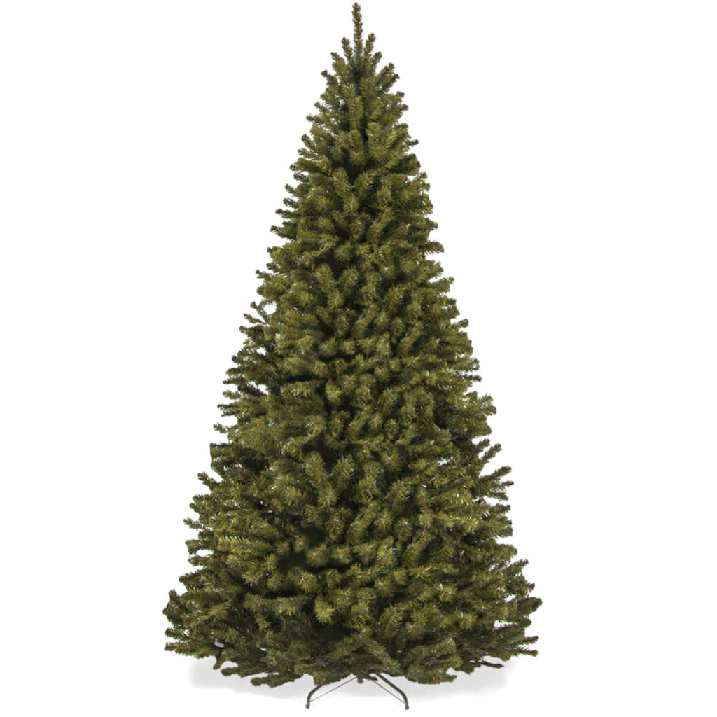 Unlit Artificial Green Spruce Christmas Tree w/Easy Assembly