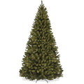 Unlit Artificial Green Spruce Christmas Tree w/Easy Assembly