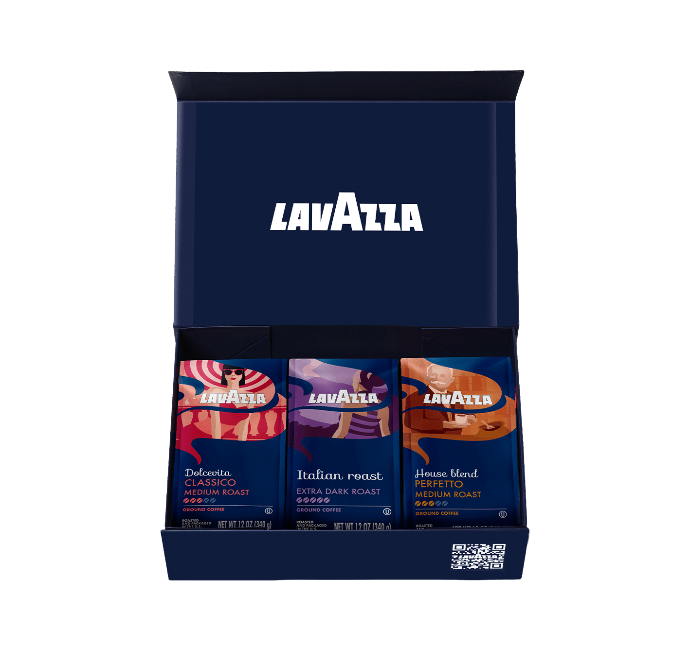 Dolcevita Ground Coffee Gift Box - Italian Coffee Collection