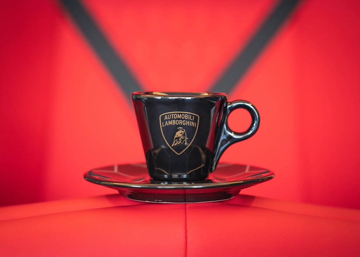 Automobili Lamborghini Espresso Set - Cappuccino Cup Set